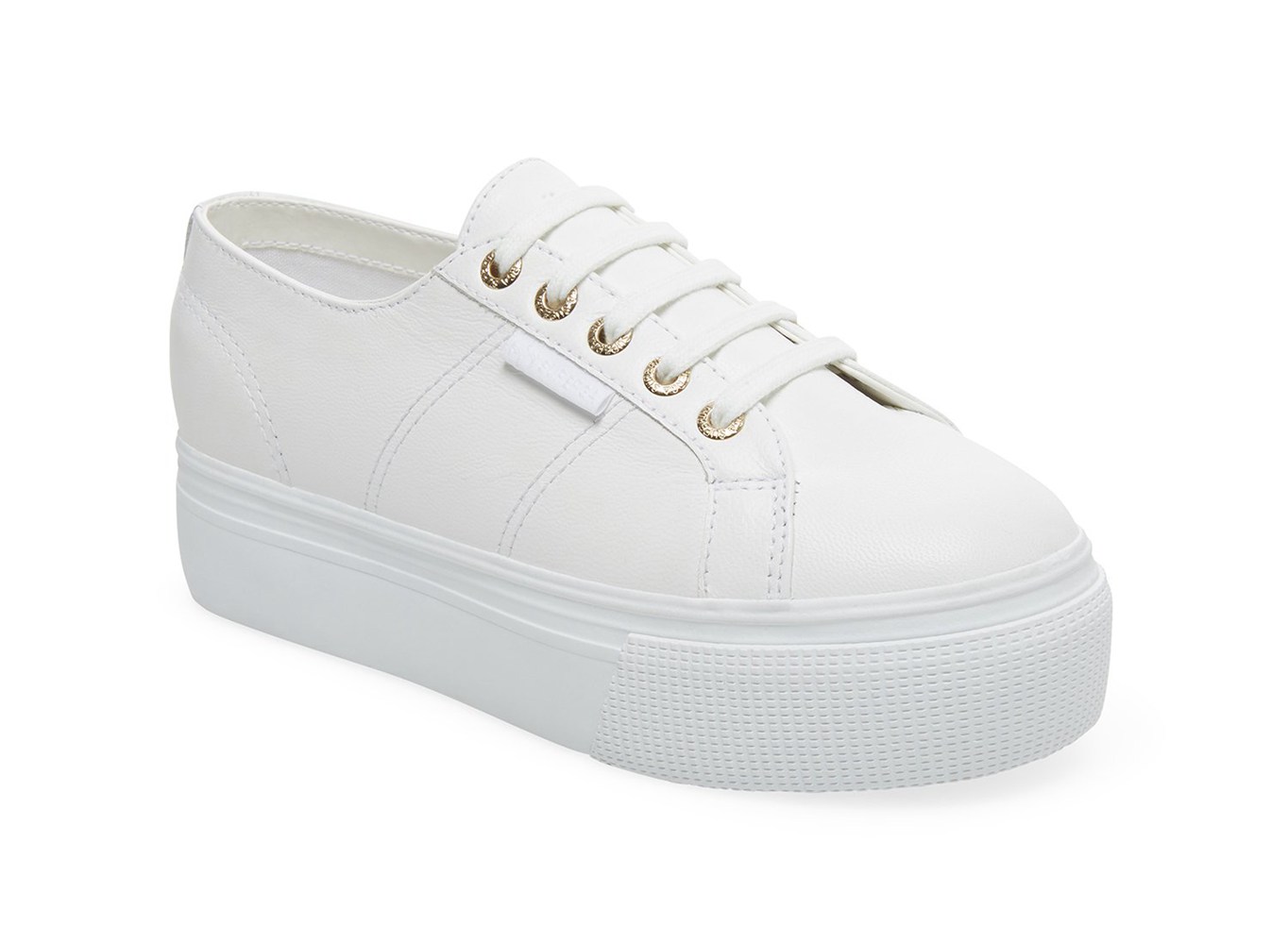 Alpargata Superga Mujer Blancas - 2790 Nappaleaw Cuero - 396250KUD